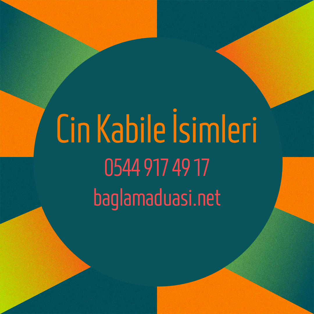 Cin Kabile Isimleri - Cin Kabile İsimleri