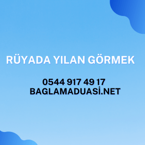 Ruyada Yilan Gormek 300x300 - Rüyada Yılan Görmek