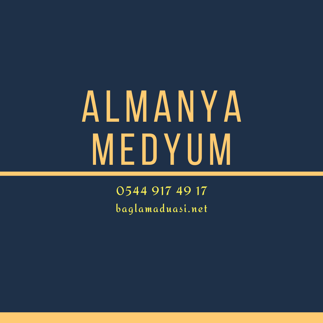 Almanya Medyum - Almanya Medyum