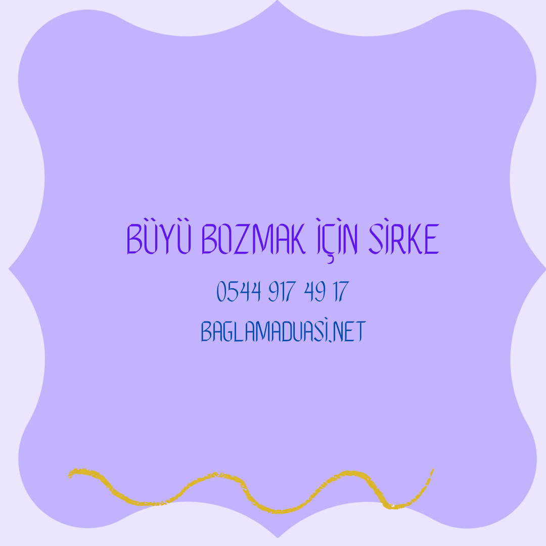 Buyu Bozmak Icin Sirke - Büyü Bozmak İçin Sirke