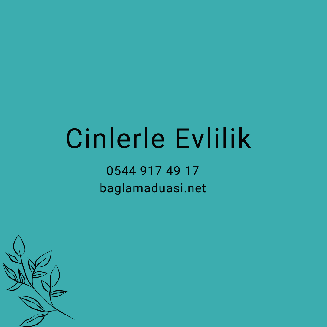 Cinlerle Evlilik - Cinlerle Evlilik