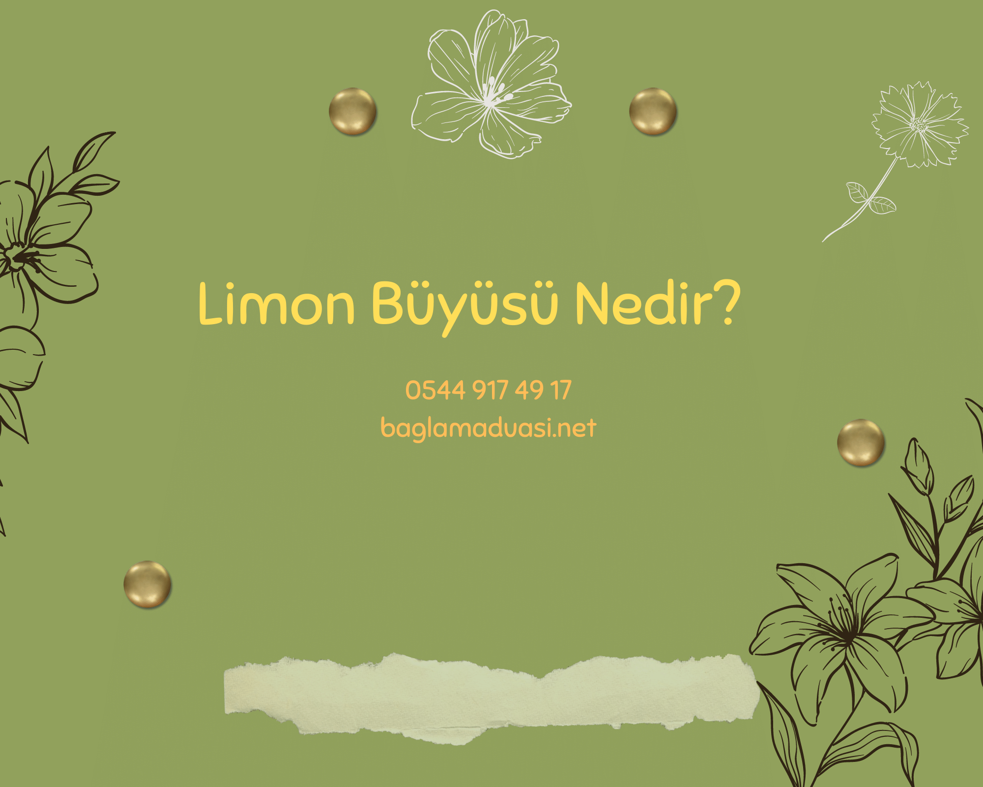 Limon Buyusu Nedir - Limon Büyüsü Nedir?