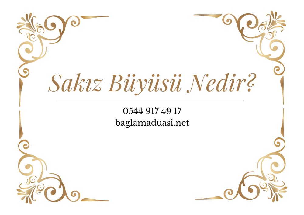 Sakiz Buyusu Nedir - Sakız Büyüsü Nedir?