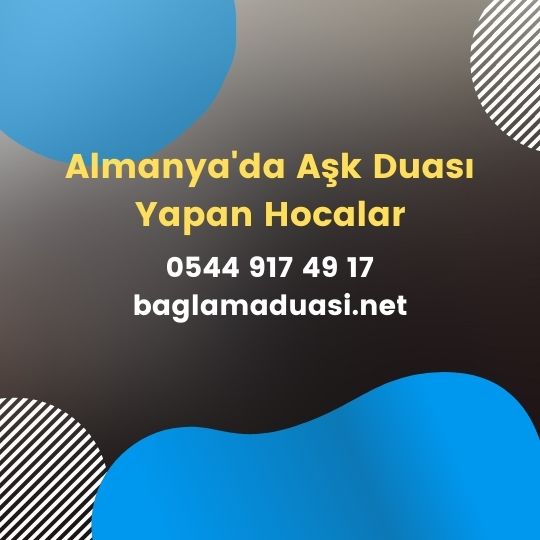 Almanyada Ask Duasi Yapan Hocalar - Almanya'da Aşk Duası Yapan Hocalar