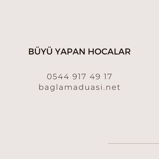 Buyu Yapan Hocalar - Büyü Yapan Hocalar